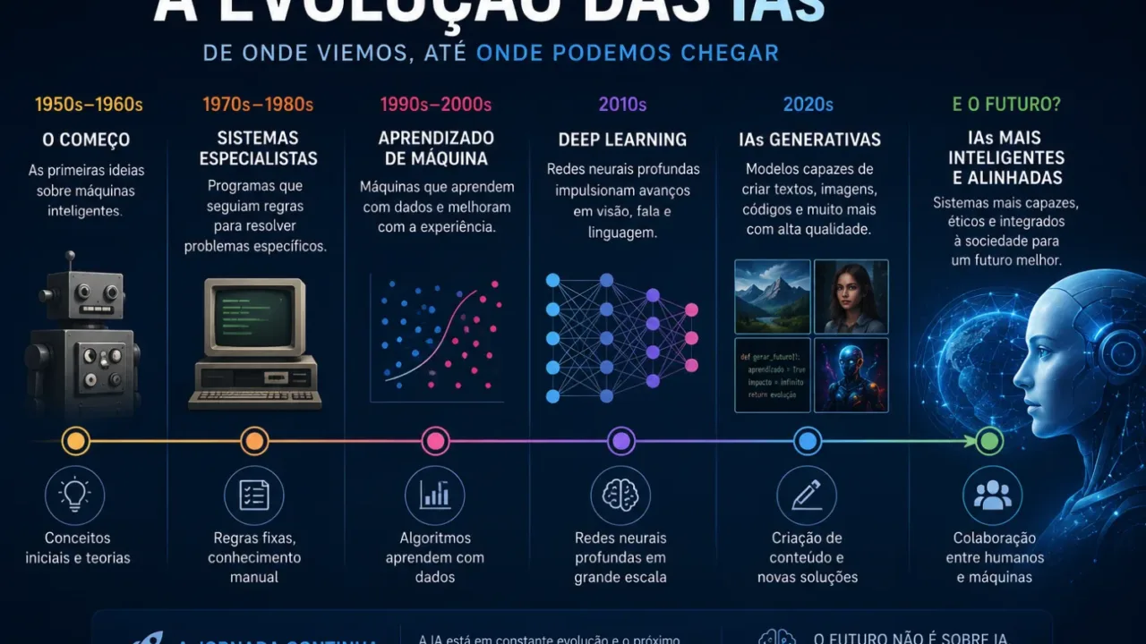 Sobre a evolucao das IA: Guia Completo Atualizado