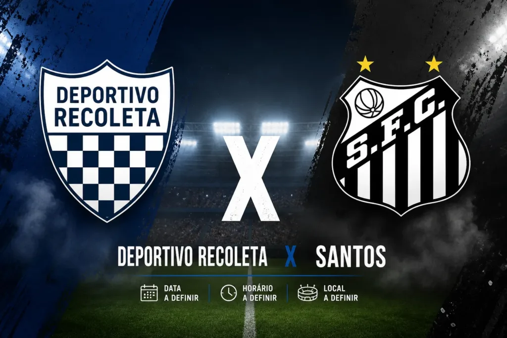 Deportivo Recoleta x Santos: onde assistir ao vivo, horário e escalações pelo Copa Sul-Americana