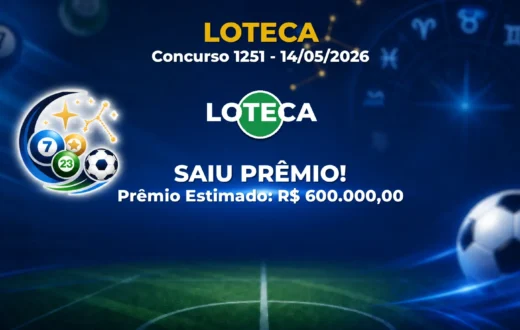 Loteca Hoje: confira as dezenas sorteadas no concurso 1251