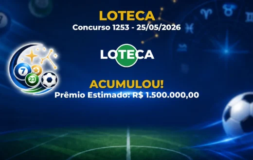 Loteca Hoje: veja as dezenas do concurso 1253 acumulado