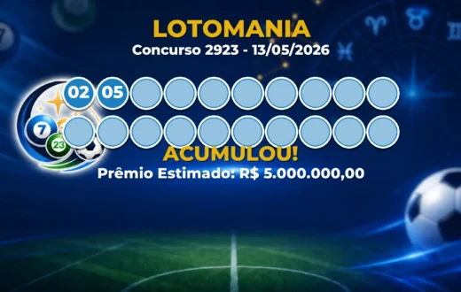 Lotomania Hoje: concurso 2923 acumula; confira o resultado