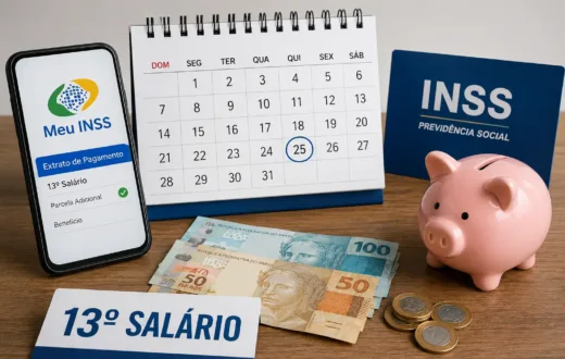 INSS inicia depósito da segunda parcela do 13º para milhões de beneficiários