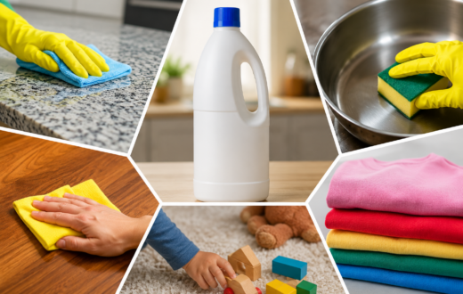 Nem toda superfície pode receber água sanitária; veja os cuidados Nem toda superfície pode receber água sanitária; veja os cuidados