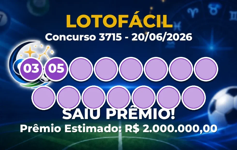 Lotofácil Hoje: resultado do concurso 3715 tem ganhadores Lotofácil Hoje: resultado do concurso 3715 tem ganhadores