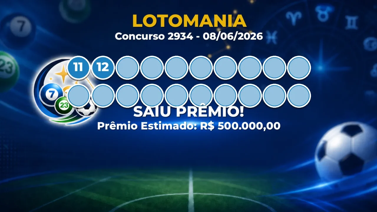 Lotomania Hoje: confira as dezenas sorteadas no concurso 2934