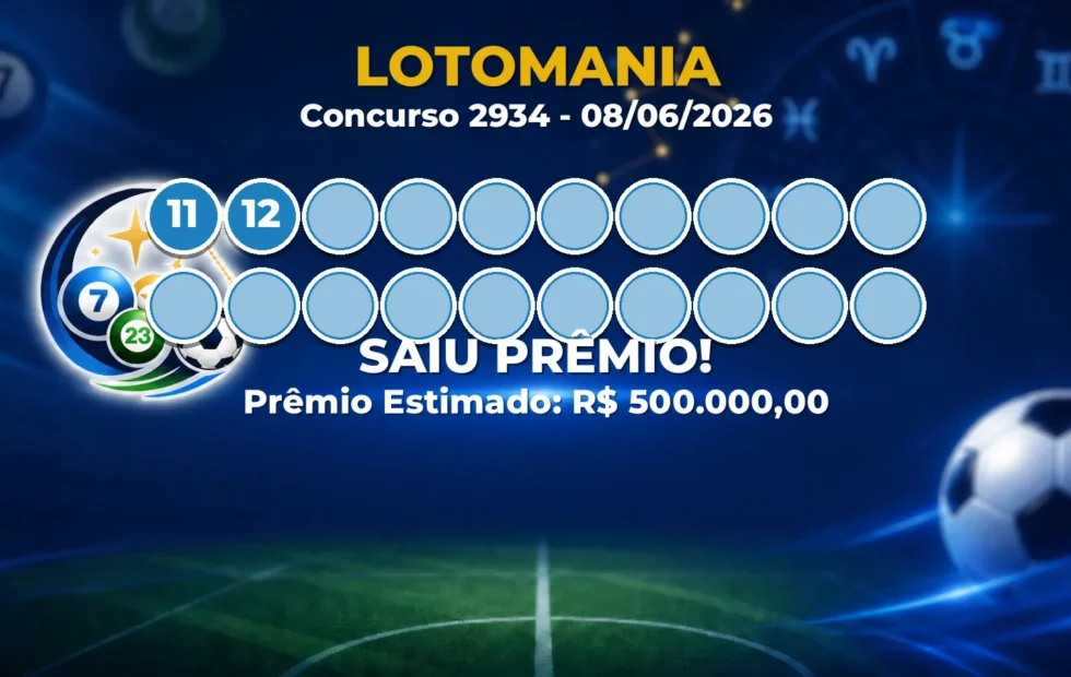Lotomania Hoje: confira as dezenas sorteadas no concurso 2934
