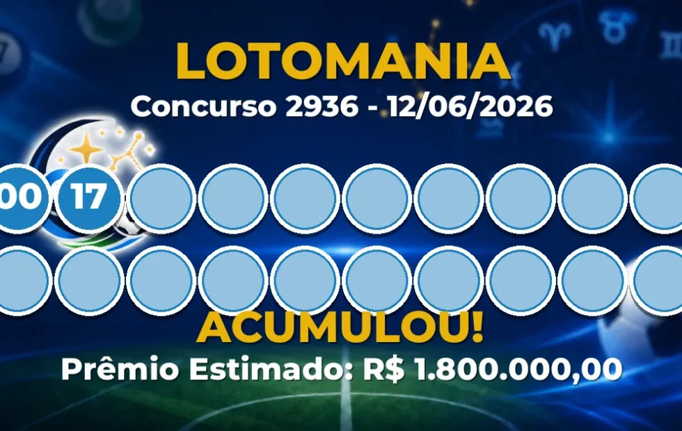 Lotomania Hoje: concurso 2936 acumula; confira o resultado