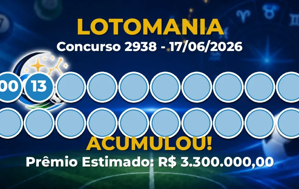 Lotomania Hoje: concurso 2938 acumula; confira o resultado