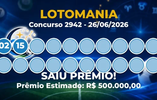 Lotomania Hoje: resultado do concurso 2942 tem ganhadores Lotomania Hoje: resultado do concurso 2942 tem ganhadores