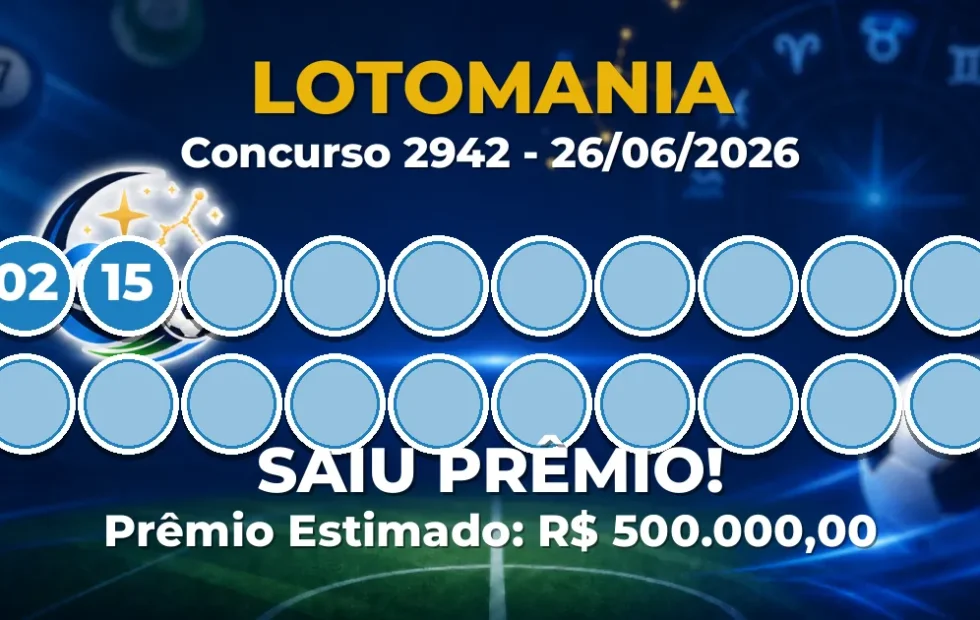 Lotomania Hoje: resultado do concurso 2942 tem ganhadores