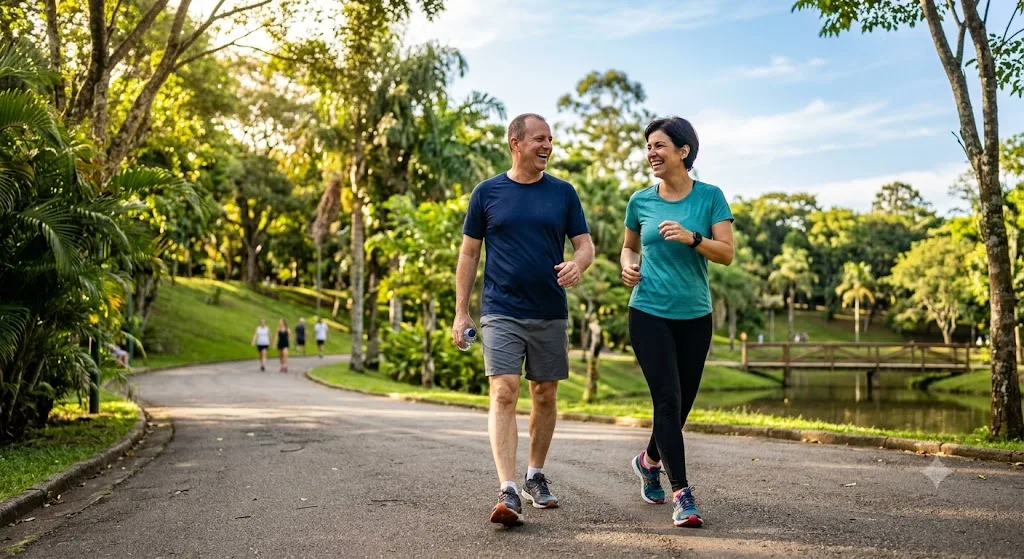O Remédio Gratuito no Seu Sapato: 20 Minutos de Caminhada Podem Mudar Sua Vida