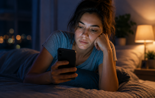Desconectar antes de dormir pode ajudar a aliviar o impacto do excesso de telas Desconectar antes de dormir pode ajudar a aliviar o impacto do excesso de telas
