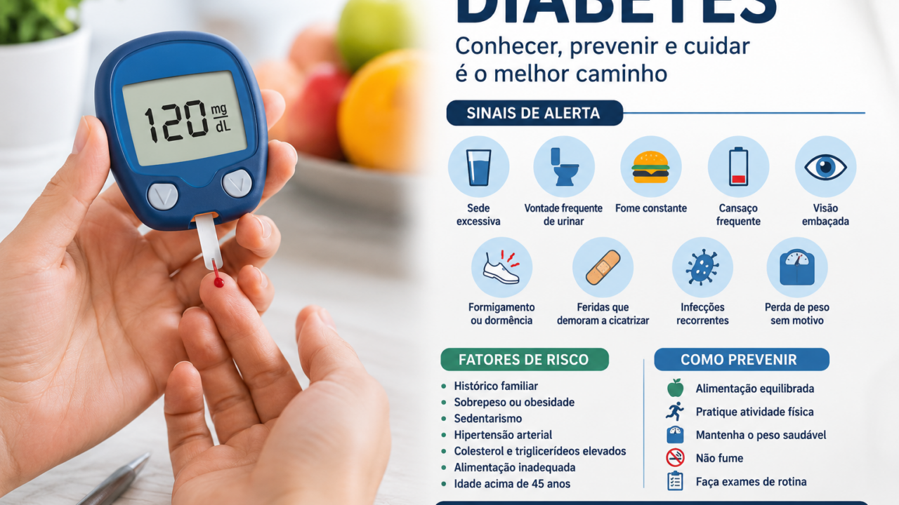 Diabetes: os primeiros sinais que muitas pessoas ignoram e quando é hora de procurar um médico