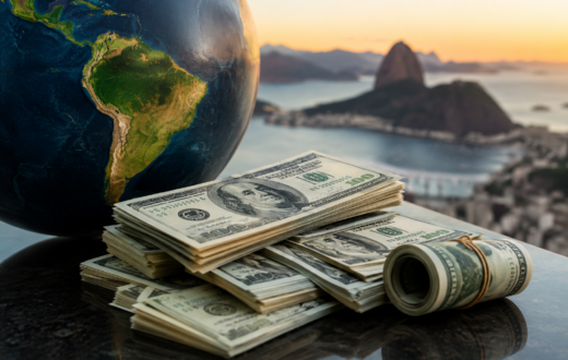 Entrada de dólares no Brasil atinge maior nível para um primeiro semestre desde 2018 Entrada de dólares no Brasil atinge maior nível para um primeiro semestre desde 2018