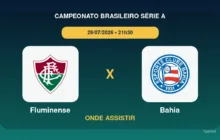 Fluminense x Bahia onde assistir