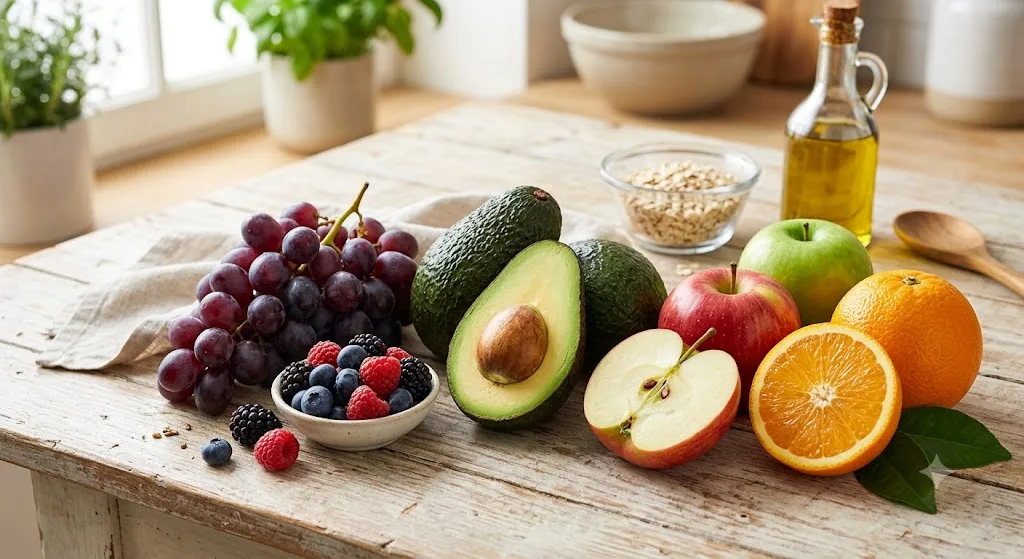 O Pomar da Saúde: 5 Frutas Poderosas que Ajudam a Baixar o Colesterol