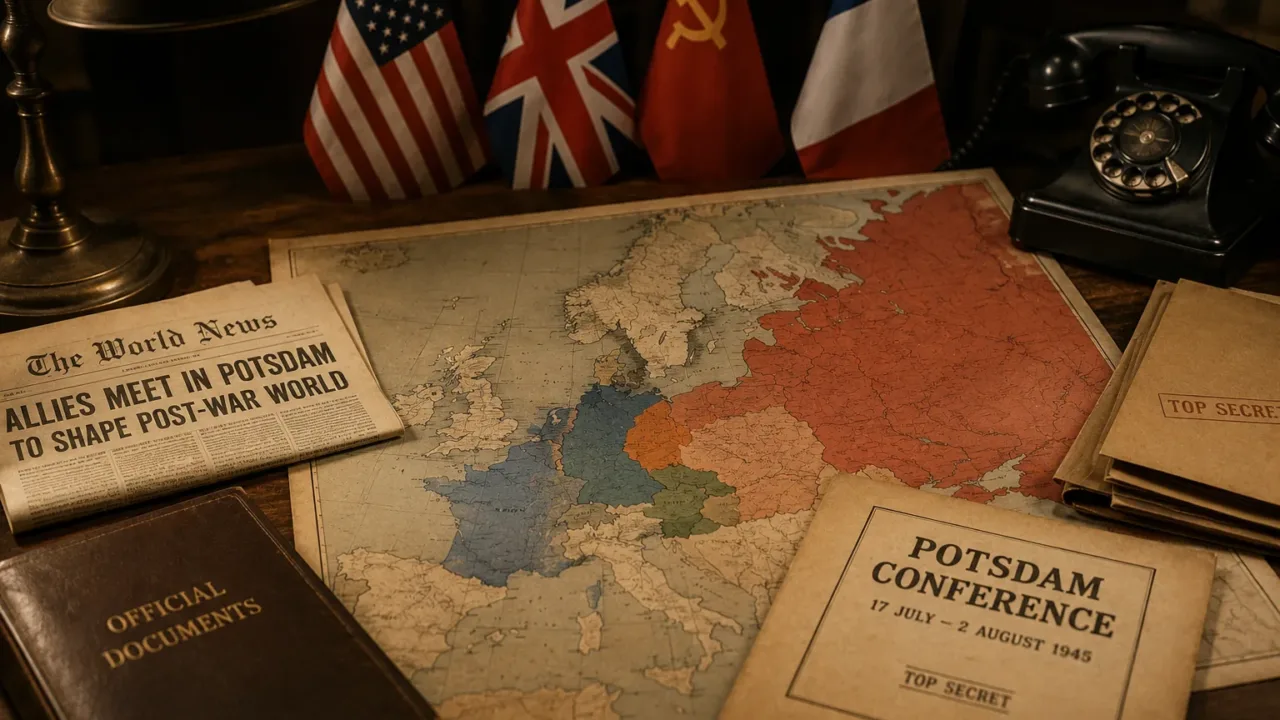 17 de julho na História: conferência de Potsdam redefiniu o mundo após a Segunda Guerra Mundial