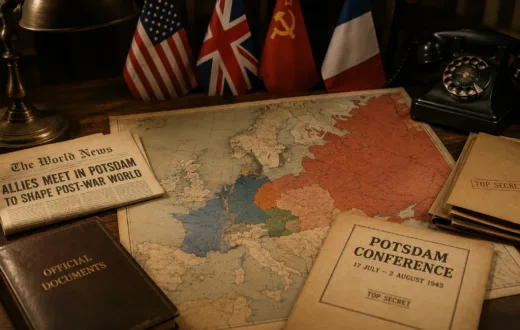 17 de julho na História: conferência de Potsdam redefiniu o mundo após a Segunda Guerra Mundial