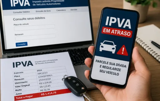 Como parcelar o IPVA atrasado e deixar a documentação do veículo regularizada