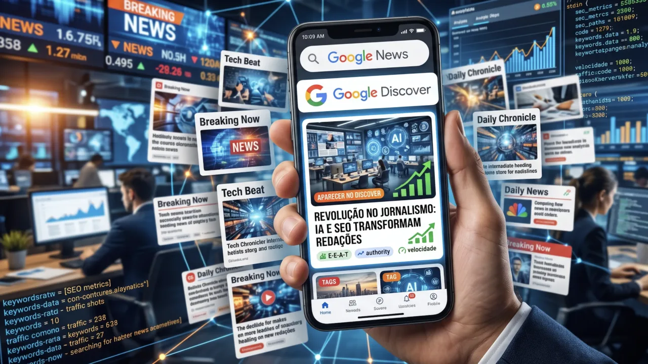 A Batalha pela Tela: A Urgência do SEO Estratégico no Jornalismo Digital
