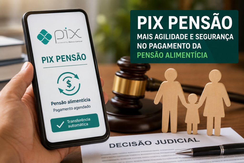 Pagamento de pensão por Pix é aprovado pelo Senado; veja o que muda