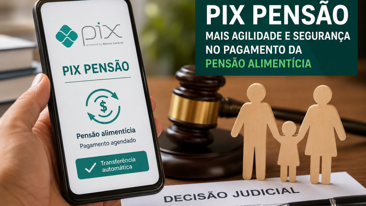 Pagamento de pensão por Pix é aprovado pelo Senado; veja o que muda