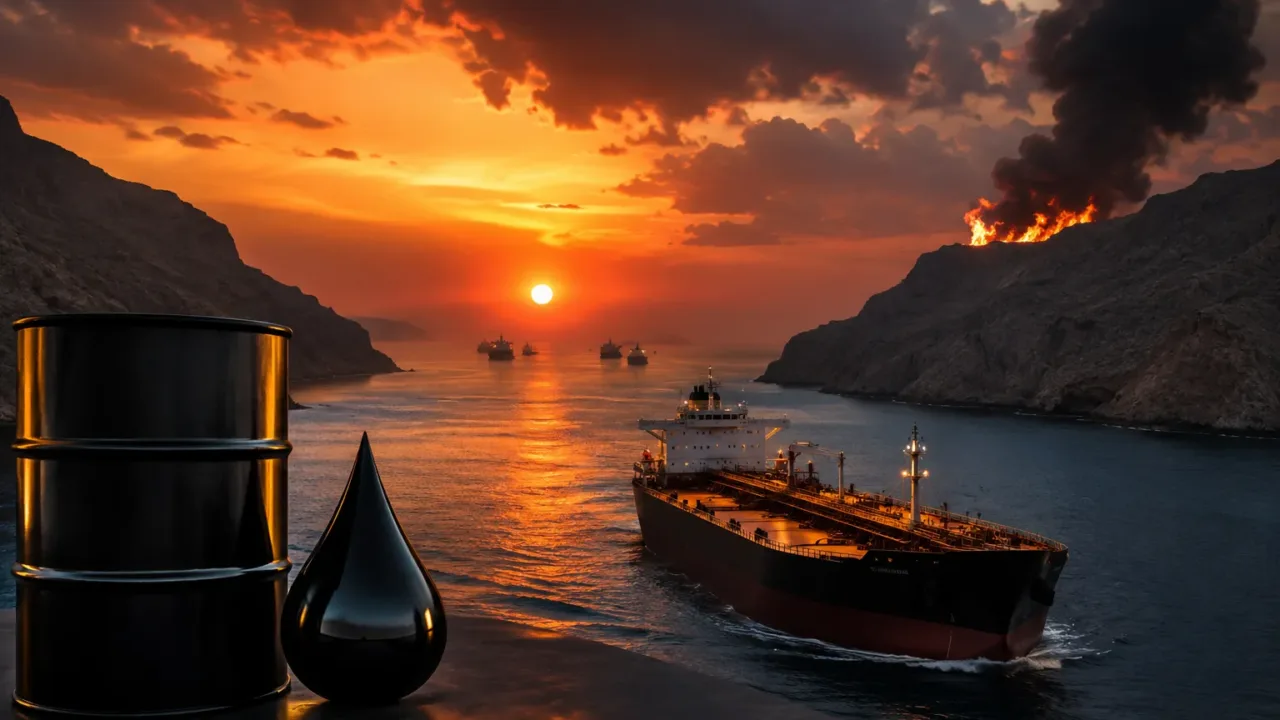 Escalada de conflitos em Hormuz impulsiona alta do preço do petróleo
