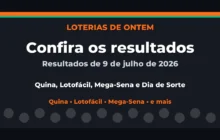 Confira o Resultado da Quina, Lotofácil de ontem e outras loterias