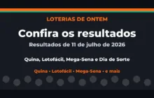 Confira o Resultado da Quina, Lotofácil de ontem e outras loterias