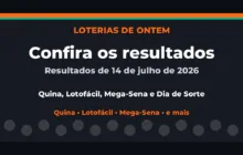 Confira o Resultado da Quina, Lotofácil de ontem e outras loterias
