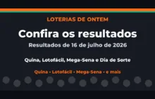 Confira o Resultado da Quina, Lotofácil de ontem e outras loterias