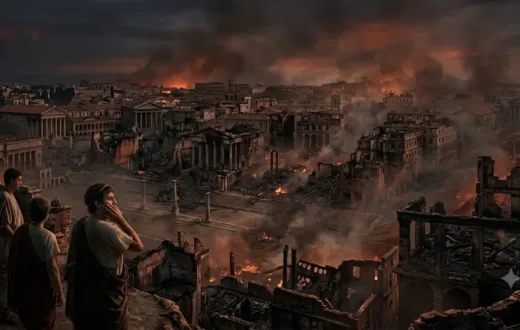 19 de julho: Tragédia no Império: O grande incêndio de Roma completa mais um ano de mistérios e mitos