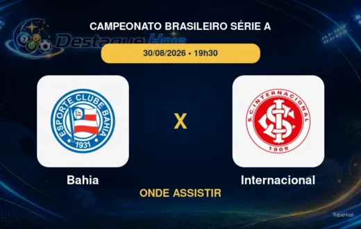 Bahia x Internacional onde assistir