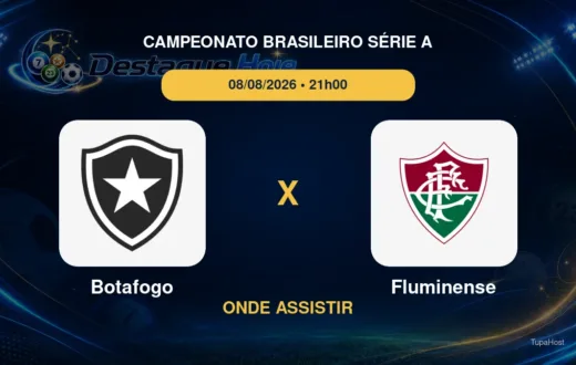 Botafogo x Fluminense onde assistir