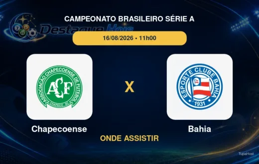 Chapecoense x Bahia onde assistir