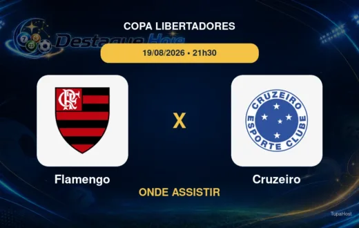 Flamengo x Cruzeiro onde assistir