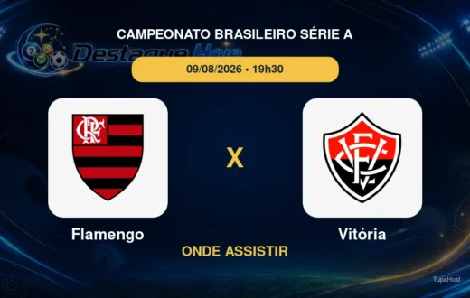 Flamengo x Vitória onde assistir