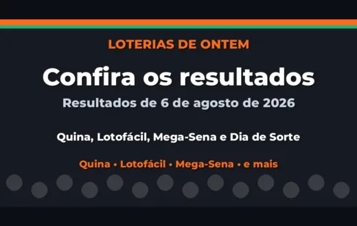 Confira o Resultado da Quina, Lotofácil de ontem e outras loterias