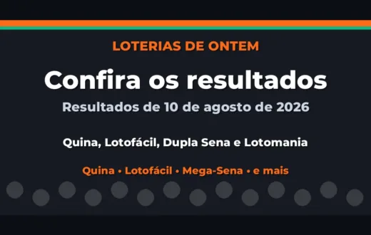 Confira o Resultado da Quina, Lotofácil de ontem e outras loterias