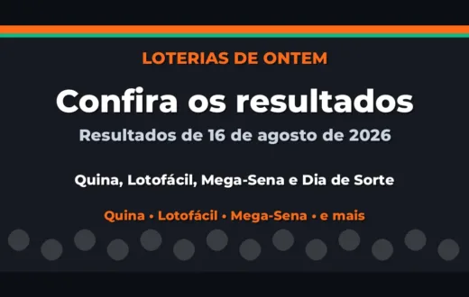 Confira o Resultado da Quina, Lotofácil de ontem e outras loterias
