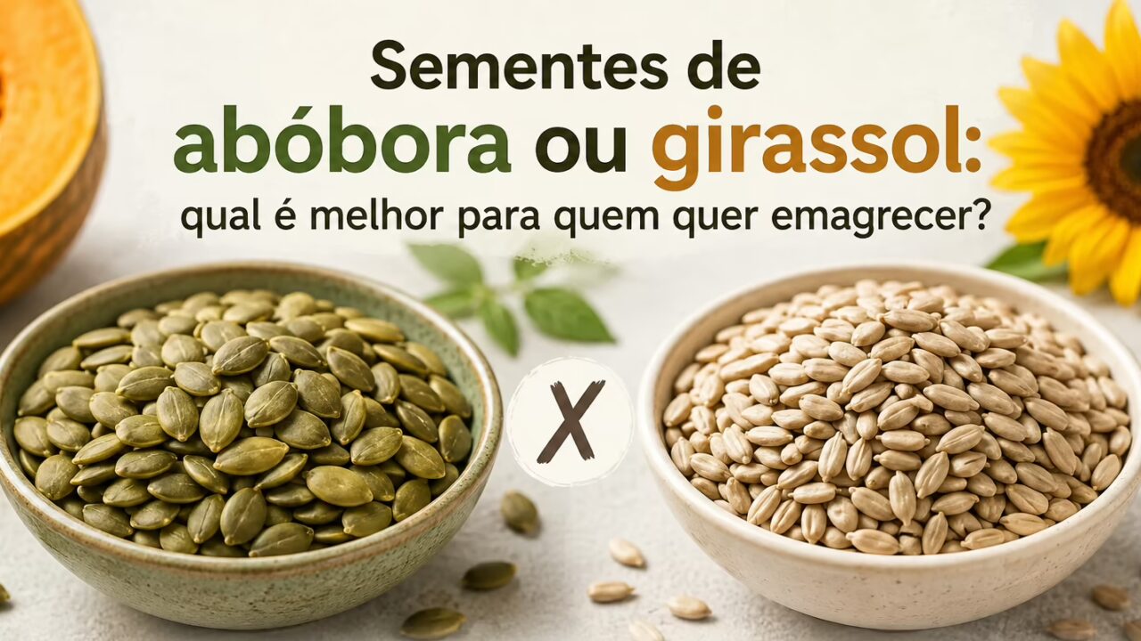 Abóbora ou girassol: qual semente pode ser uma aliada na perda de peso?