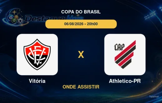 Vitória x Athletico-PR onde assistir