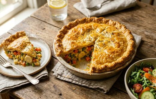 Empadão de Legumes: receita caseira e fácil de preparar