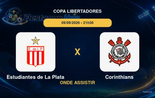 Estudiantes de La Plata x Corinthians onde assistir