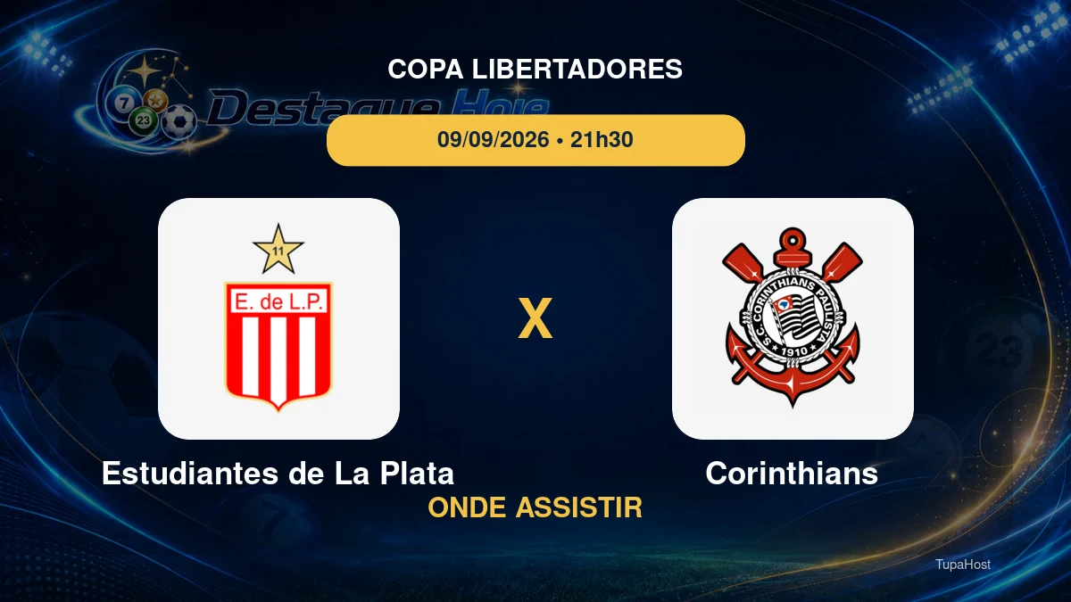Estudiantes de La Plata x Corinthians onde assistir