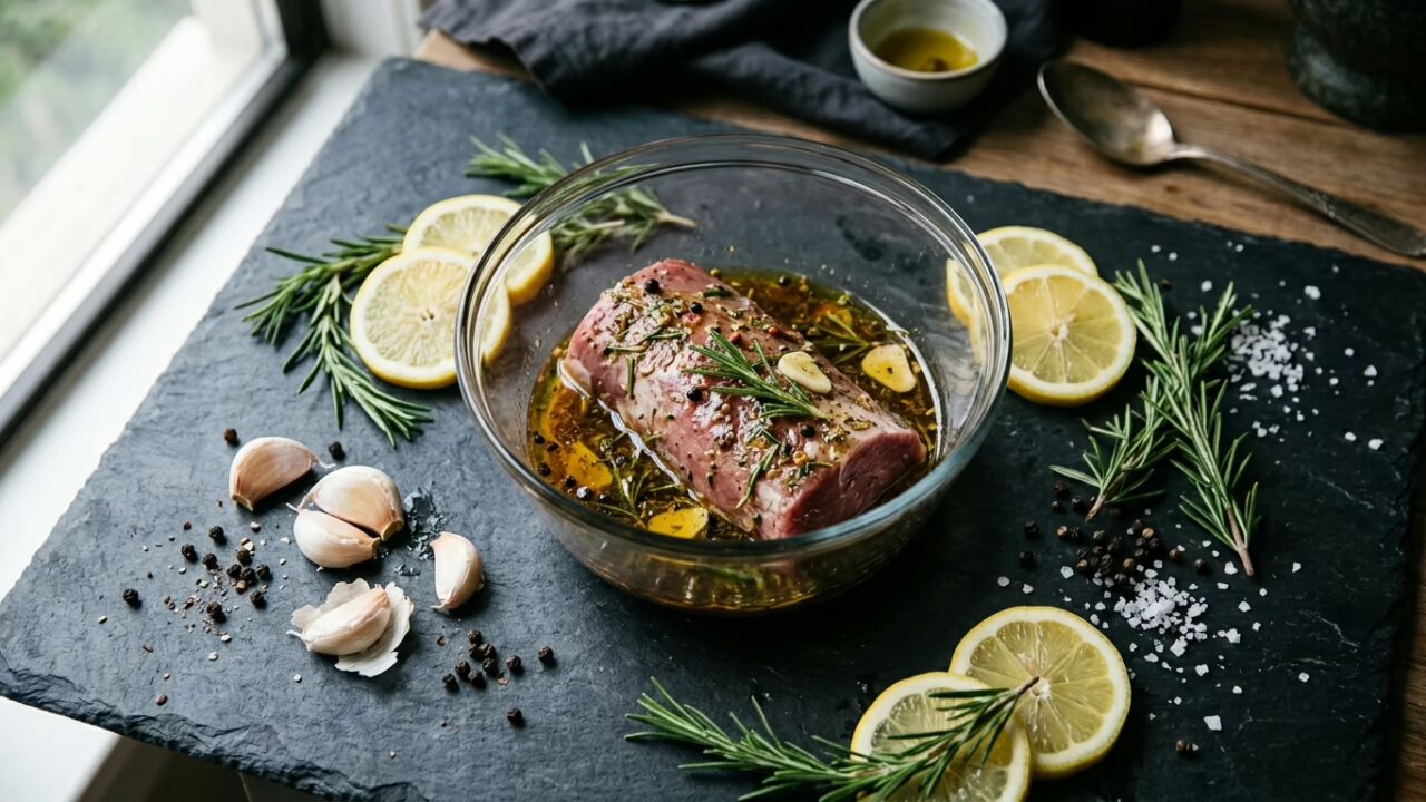 Cuidado com a marinada: 4 alimentos que não devem passar a noite no tempero