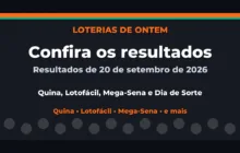 Confira o Resultado da Quina, Lotofácil de ontem e outras loterias