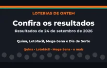 Confira o Resultado da Quina, Lotofácil de ontem e outras loterias