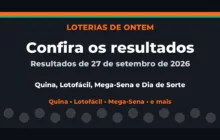 Confira o Resultado da Quina, Lotofácil de ontem e outras loterias