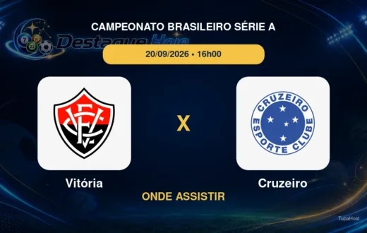 Vitória x Cruzeiro onde assistir
